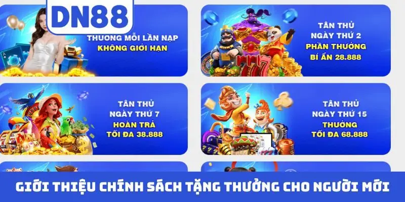 Giới thiệu chính sách tặng thưởng cho người mới