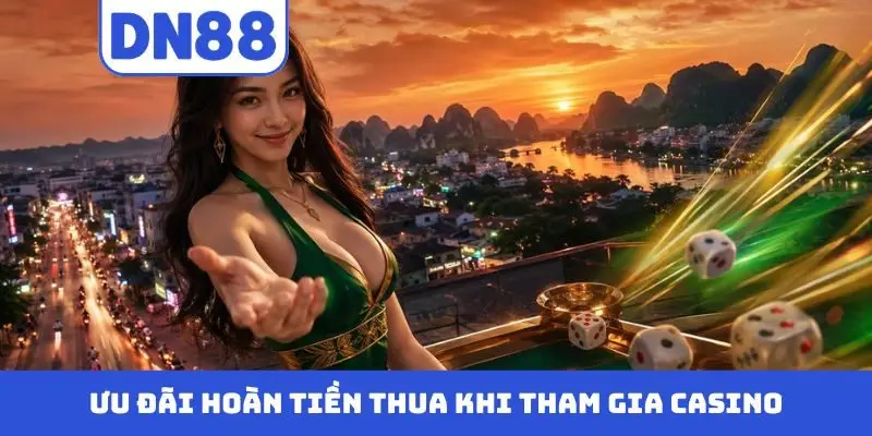 Ưu đãi hoàn tiền thua khi tham gia Casino