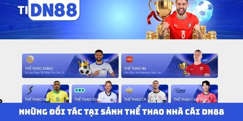 Những đối tác tại sảnh thể thao nhà cái DN88