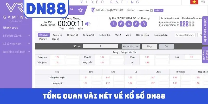 Tổng quan vài nét về xổ số DN88